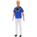 Barbie Fashionista Jungenpuppe in blau-schwarzem Hemd - Mattel