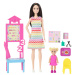 Barbie Lehrerin Karrierepuppe Spielset mit blonden Haaren und Kleinkind - Mattel