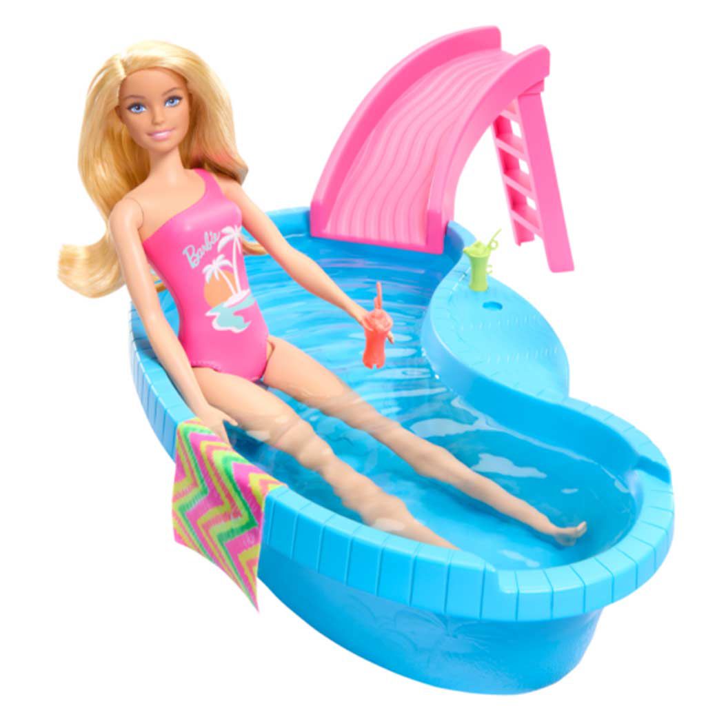 Barbie: Pool mit Baby - Mattel