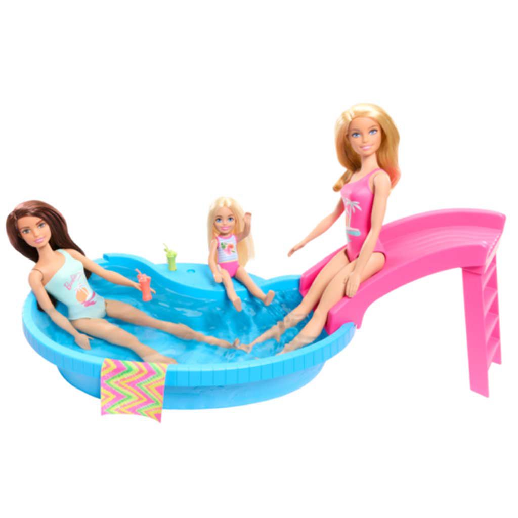 Barbie: Pool mit Baby - Mattel