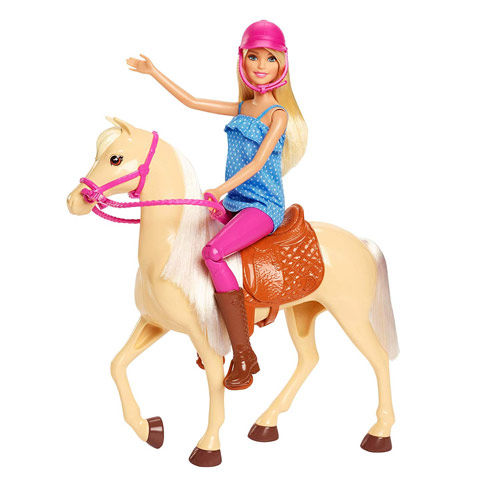 Barbie Reitset mit Puppe - Mattel