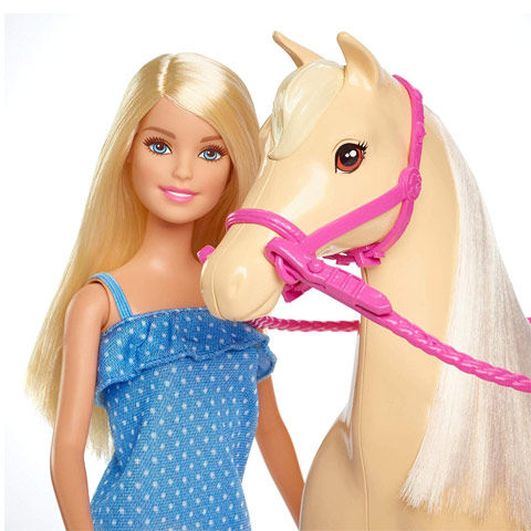 Barbie Reitset mit Puppe - Mattel