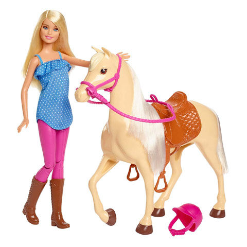 Barbie Reitset mit Puppe - Mattel