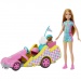 Barbie: Stacie zur Rettung - Go-Kart-Set mit kleinem Hund - Mattel