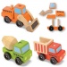 Baufahrzeug-Set aus Holz - Melissa &amp; Doug