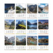 Berge 2025 Wandkalender 21x30cm