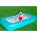 Bestway: Aquababes™ quadratisches Planschbecken mit Ringen 165 x 104 x 25 cm