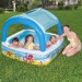 Bestway: Beach Buddy™ Planschbecken mit Sonnenschutzdach 140 x 140 x 114 cm