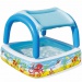 Bestway: Beach Buddy™ Planschbecken mit Sonnenschutzdach 140 x 140 x 114 cm