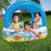 Bestway: Beach Buddy™ Planschbecken mit Sonnenschutzdach 140 x 140 x 114 cm