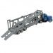 City Truck: Blauer Autotransporter Sattelschlepper 22cm