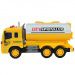 City Truck: Gelber Tanklastwagen mit Licht und Sound 1/18