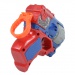 Cool Soft Bullet Gun: Kleine Schaumstoffpistole mit Munition in Blau-Rot, 14 cm