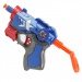 Cool Soft Bullet Gun: Kleine Schaumstoffpistole mit blauen Patronen, 14 cm