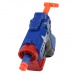 Cool Soft Bullet Gun: Kleine Schaumstoffpistole mit blauen Patronen, 14 cm