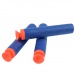 Cool Soft Bullet Gun: Kleine Schaumstoffpistole mit blauen Patronen, 14 cm