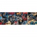 DC Comics: Batman in Aktion 1000-teilige Panorama-Puzzle - Clementoni