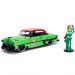 DC Comics: Poison Ivy Figur und 1953 Chevy Bel Air Metall-Automodell 1/24 - Simba Toys