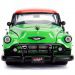 DC Comics: Poison Ivy Figur und 1953 Chevy Bel Air Metall-Automodell 1/24 - Simba Toys