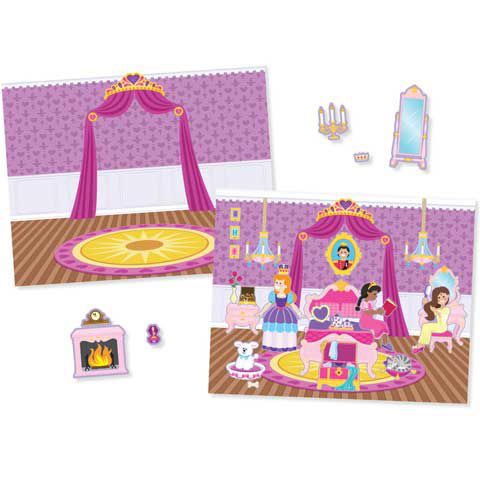 Das Schloss der Prinzessin wiederverwendbares Aufkleberset - Melissa &amp; Doug