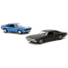 Fast &amp; Furious: 1969 Chevrolet Camaro und 1968 Dodge Charger Widebody 2er-Pack 1/32 Maßstab - Jada Toys