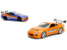 Fast &amp; Furious: 2001 Nissan Silvia S15 und Toyota Supra 2er-Pack im Maßstab 1/32 - Jada Toys