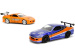 Fast &amp; Furious: 2001 Nissan Silvia S15 und Toyota Supra 2er-Pack im Maßstab 1/32 - Jada Toys