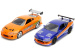 Fast &amp; Furious: 2001 Nissan Silvia S15 und Toyota Supra 2er-Pack im Maßstab 1/32 - Jada Toys