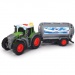 Fendt Farm Traktor mit Milchtankanhänger 26cm - Dickie Toys