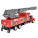 Fire Rescue: Feuerwehrleiterwagen mit Schwungrad 22cm