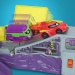 Fisher-Price: Batwheels Hauptquartier Spielset mit Spielzeugauto - Mattel