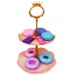 Kuchenteller mit Donuts Spielset