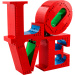 LEGO® ART: LOVE Dekorationsschriftzug (31214)