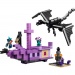 LEGO® Minecraft: Der Enderdrache und das Endschiff (21264)