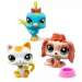 Littlest Pet Shop: 3er-Figurenset in Zylinder, verschiedene Arten, 1 Stück