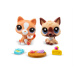 Littlest Pet Shop Doppel-Tierfigur-Paket in mehreren Varianten