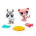 Littlest Pet Shop Doppel-Tierfigur-Paket in mehreren Varianten