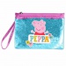 Luna: Peppa Wutz Kosmetiktasche und Haarschmuck-Set 4-teiliges Paket