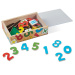 Magnetische Holz-Zahlen Fertigkeitsspielset mit Aufbewahrungsbox - Melissa &amp; Doug