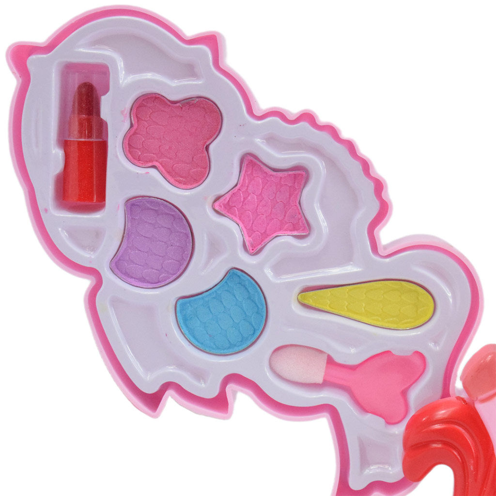 Make-Up-Set: Einhorn-Schminkpalette mit Lippenstift