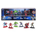 Marvel: Metalfigs Nano Avengers Metallfiguren-Set 6-teilig - Simba Toys