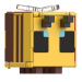 Minecraft: Flippin Figs Bienencharakter Figur - Mattel