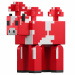 Minecraft: Mooshroom 8 cm Actionfigur mit Zubehör - Mattel