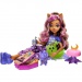 Monster High: Creepover Party Clawdeen Wolf Puppe mit Zubehör - Mattel