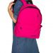 Must: Abgerundeter pinker Schulranzen mit vier Fächern, Rucksack 32x17x42cm