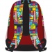 Must: Monopoly abgerundeter dreifach unterteilter Schulranzen, Rucksack 33x16x45cm