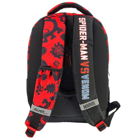 Must: Spider-Man vs Venom Schultasche, Rucksack 32x18x43cm