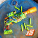 Nerf: Zombie Driller Schaumstoffblaster mit 16 Darts - Hasbro