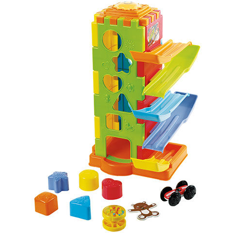 Playgo: 5-in-1 Baby-Fähigkeitstrainingsturm-Spiel