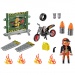 Playmobil: Starter Pack - Stuntbike mit Feuerring (71256)